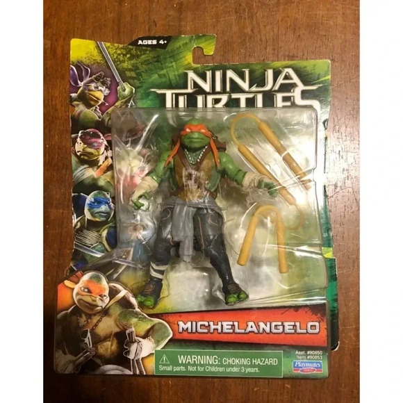 TEENAGE‎ MUTANT NINJA TURTLES 2014 Michelangelo Action Figure - NEW - Picture 1 of 3
